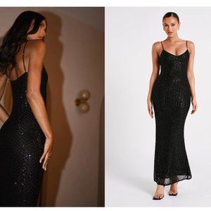 Chessie Sequin Maxi Dress - NEVER WORN, TAGS ATTACHED